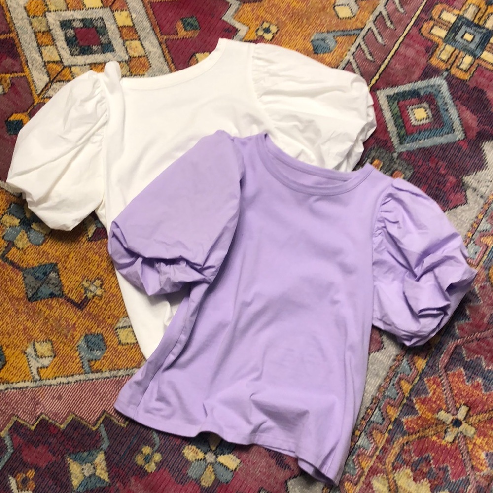 2 A New Day Puff Sleeve Blouses Never Worn